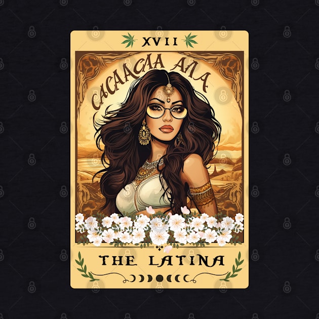 The Latina Tarot Card, Latina Power by AlquimiaDesign